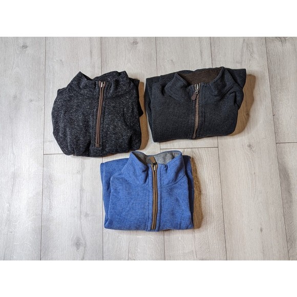 Performance 1/4 Zip (LOT OF THREE) by Daniel Cremieux Gray,Blue, Black - XL - Picture 1 of 12